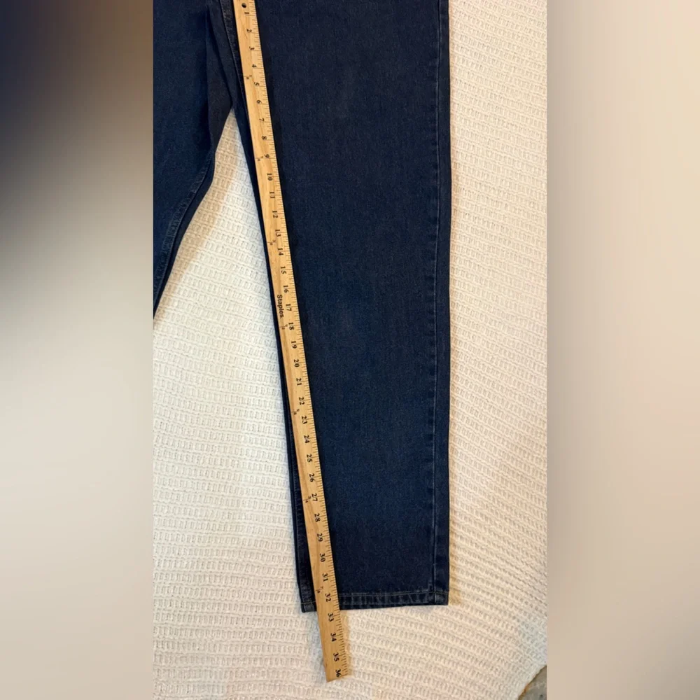 L.L. Bean Women's 14 Tall Jeans Original Fit Traditional Blue Denim 100% Cotton - Picture 5 of 10